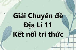 Giải Chuyên đề Địa Lí 11 Chuyên đề 11.1 (Kết nối tri thức): Một số vấn đề về khu vực Đông Nam Á