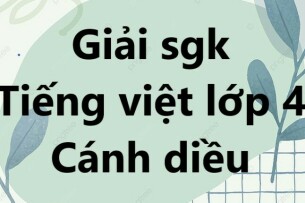 Giải Tiếng Việt lớp 4 Bài 8: Người ta là hoa đất | Cánh diều