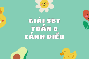 Sách bài tập Toán 8 Cánh Diều | Giải SBT Toán 8 Cánh Diều (hay, chi tiết)