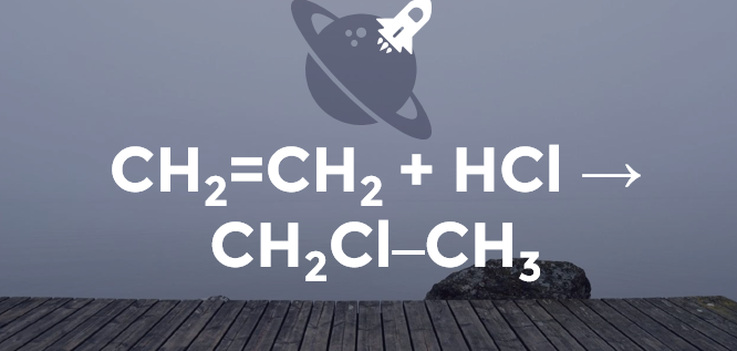 C2H4 + HCl → C2H5Cl | C2H4 ra C2H5Cl