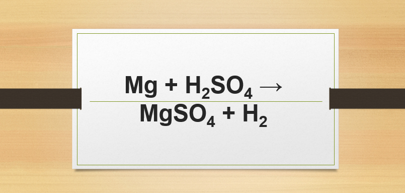 Mg ra MgSO4 | Mg + H2SO4 (loãng) → MgSO4 + H2