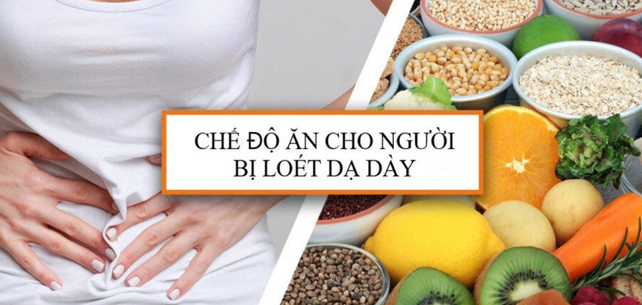 Chế độ ăn dành cho người bị viêm loét dạ dày