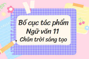 Bố cục tác phẩm Ngữ văn 11 (2024) chính xác nhất – Chân trời sáng tạo