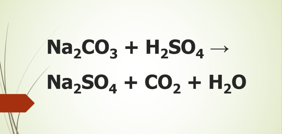 Na2CO3 ra Na2SO4 | Na2CO3 + H2SO4 → Na2SO4 + CO2 + H2O