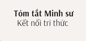 Tóm tắt Minh sư (10 mẫu) 2024 mới nhất - Kết nối tri thức