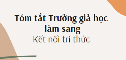 Tóm tắt Trưởng giả học làm sang (10 mẫu) 2024 mới nhất- Kết nối tri thức