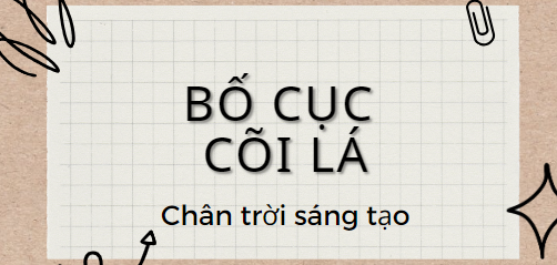 Bố cục Cõi lá (2024) chính xác nhất lớp 11 - Chân trời sáng tạo