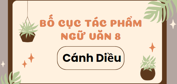 Bố cục tác phẩm Ngữ văn 8 (2024) chính xác nhất – Cánh Diều