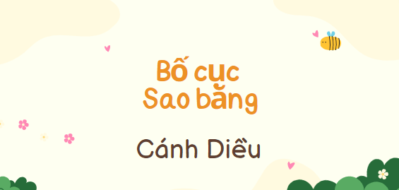 Bố cục Sao băng (2024) chính xác nhất lớp 8 - Cánh diều