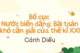 Bố cục Nước biển dâng: bài toán khó cần giải trong thế kỉ XXI (2024) chính xác nhất lớp 8 - Cánh diều