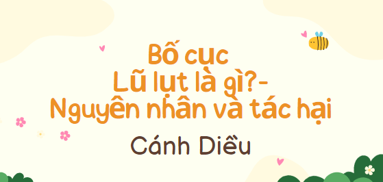 Bố cục Lũ lụt là gì? – Nguyên nhân và tác hại (2024) chính xác nhất lớp 8 - Cánh diều