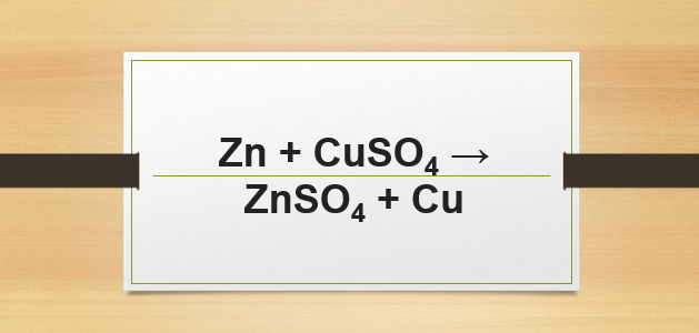 Zn ra ZnSO4 | Zn + CuSO4 → ZnSO4 + Cu