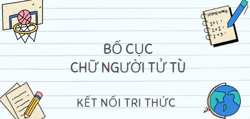 Bố cục Chữ người tử tù (2024) chính xác nhất lớp 10 - Kết nối tri thức