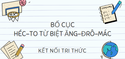 Bố cục Héc-to từ biệt Ăng-đrô-mác (2024) chính xác nhất lớp 10 - Kết nối tri thức