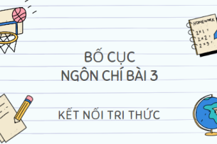 Bố cục Ngôn chí bài 3 (2024) chính xác nhất lớp 10- Kết nối tri thức