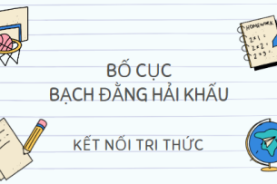 Bố cục Bạch Đằng hải khẩu (2024) chính xác nhất lớp 10 - Kết nối tri thức