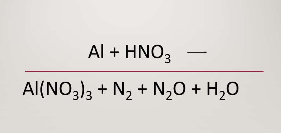 Al + HNO3 -> Al(NO3)3 + N2 + N2O + H2O| Al ra N2 + N2O