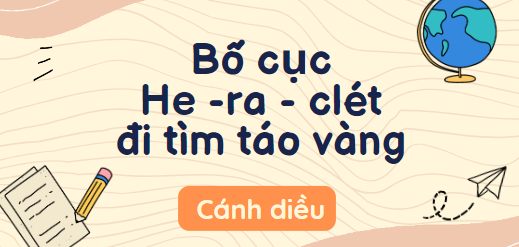 Bố cục Hê-ra-clét đi tìm táo vàng (2024) chính xác nhất lớp 10 - Cánh diều