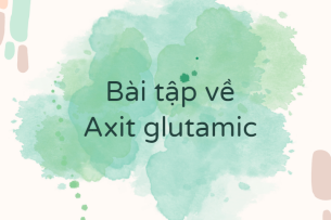 30 Bài tập về Axit glutamic (2024) có đáp án chi tiết nhất