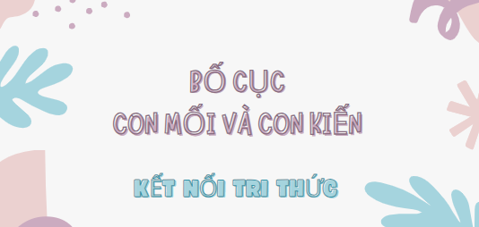 Bố cục Con mối và con kiến (2024) chính xác nhất lớp 7 - Kết nối tri thức