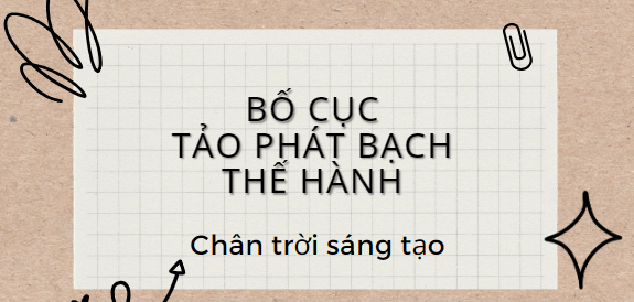 Bố cục Tảo phát bạch đế thành (2024) chính xác nhất lớp 11 - Chân trời sáng tạo