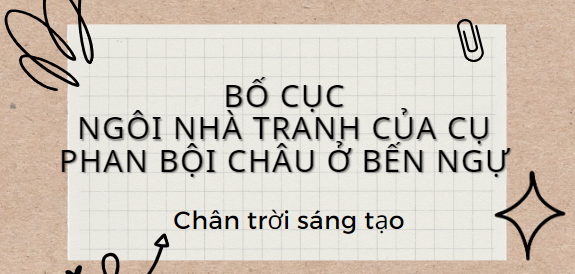 Bố cục Ngôi nhà tranh của cụ Phan Bội Châu ở Bến Ngự (2024) chính xác nhất lớp 11 - Chân trời sáng tạo