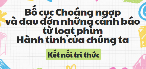 Bố cục Choáng ngợp và đau đớn những cảnh báo từ loạt phim Hành tinh của chúng ta (2024) chính xác nhất lớp 8 - Kết nối tri thức