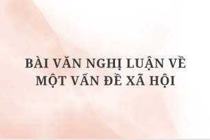 TOP 12 Bài văn nghị luận về một vấn đề xã hội (2024) HAY NHẤT