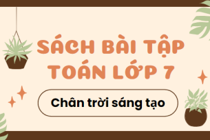 Sách bài tập Toán 7 Chân trời sáng tạo | Giải SBT Toán 7 Chân trời sáng tạo (hay, chi tiết)