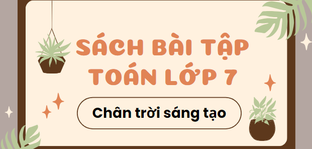 Sách bài tập Toán 7 Chân trời sáng tạo | Giải SBT Toán 7 Chân trời sáng tạo (hay, chi tiết)