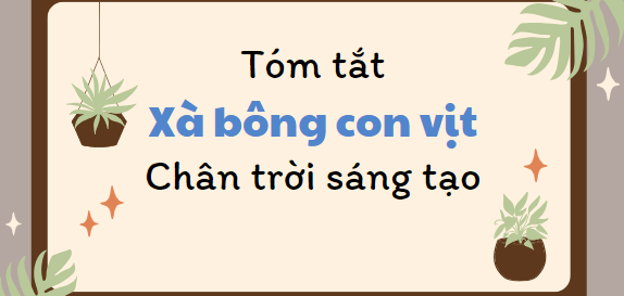 Tóm tắt Xà bông con vịt (10 mẫu) 2024 mới nhất - Chân trời sáng tạo