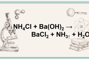 NH4Cl + Ba(OH)2 → BaCl2 + NH3 + H2O | NH4Cl ra NH3