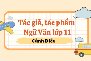 Tác giả tác phẩm Ngữ văn (2024) lớp 11 mới nhất - Cánh Diều