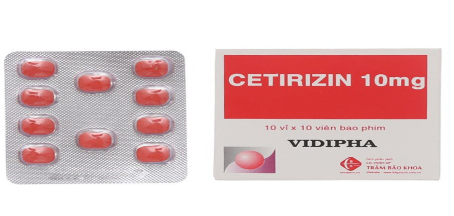 Thuốc chống dị ứng Cetirizine 10mg: Công dụng, cách dùng và lưu ý