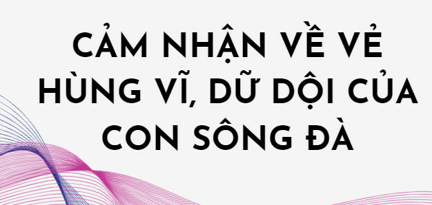 TOP 20 Bài văn cảm nhận về vẻ hùng vĩ, dữ dội của con sông Đà (2024) SIÊU HAY