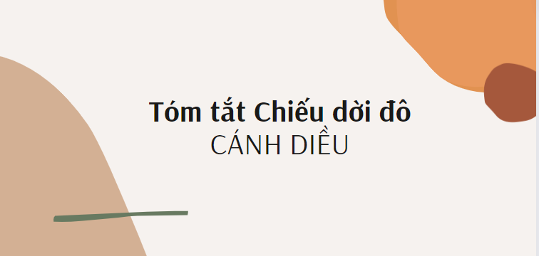 Tóm tắt Chiếu dời đô (10 mẫu) 2024 mới nhất - Cánh diều