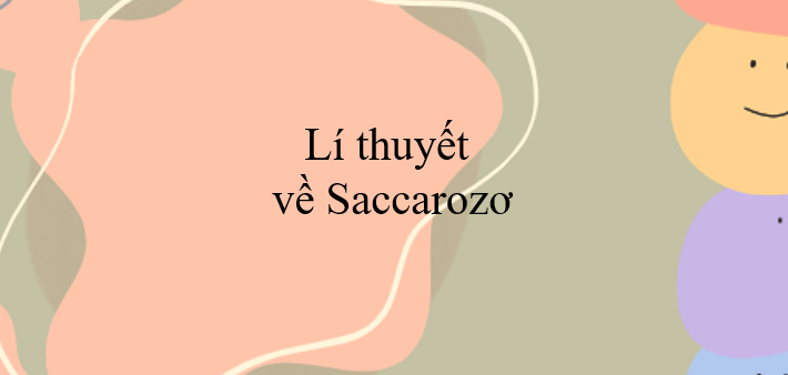 Lí thuyết về Saccarozơ (2024) chi tiết nhất