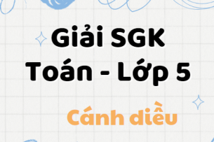 Giải SGK Toán lớp 5 trang 20 (Cánh diều) Bài 7: Tìm hai số khi biết tổng và tỉ số của hai số đó