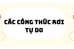 30 Bài tập các công thức rơi tự do 2024 (có đáp án)