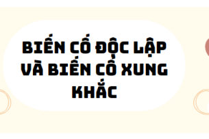 30 bài tập biến cố độc lập và biến cố xung khắc 2024 (có đáp án)