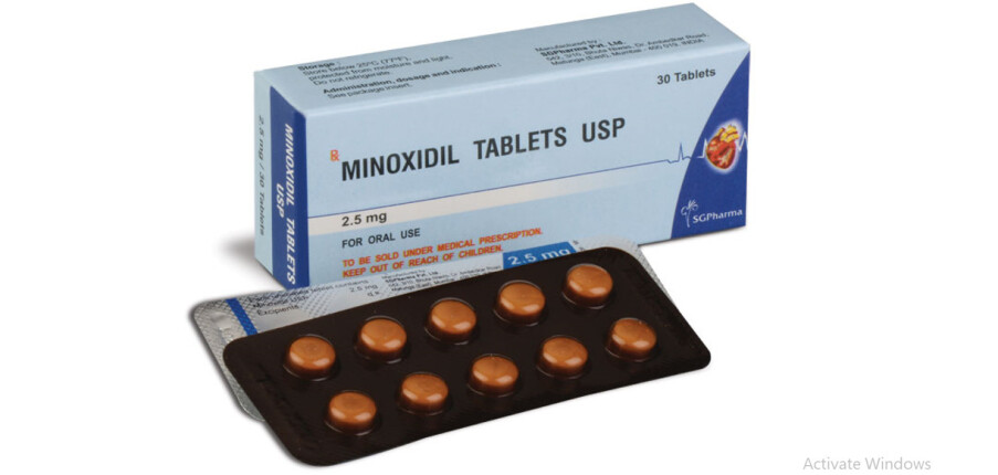 Minoxidil - Điều trị tăng huyết áp - Cách dùng