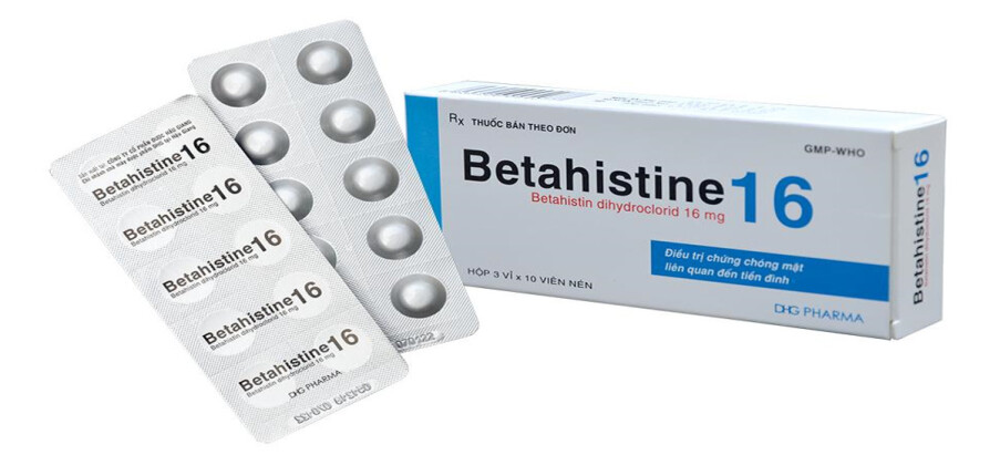 Thuốc Betahistine - Điều trị bệnh rối loạn thính lực - Cách dùng