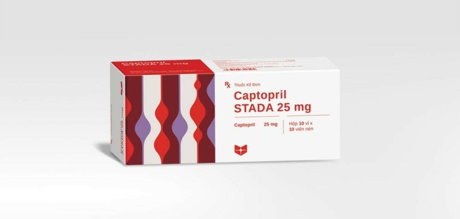 Thuốc Captopril Stada - Điều trị tăng huyết áp - Hộp 10 vỉ x 10 viên - Cách dùng