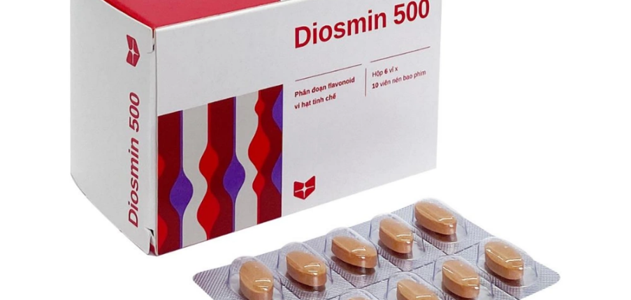 Diosmin -  Điều trị các bệnh rối loạn mạch máu - Hộp 6 vỉ x 10 viên - Cách dùng