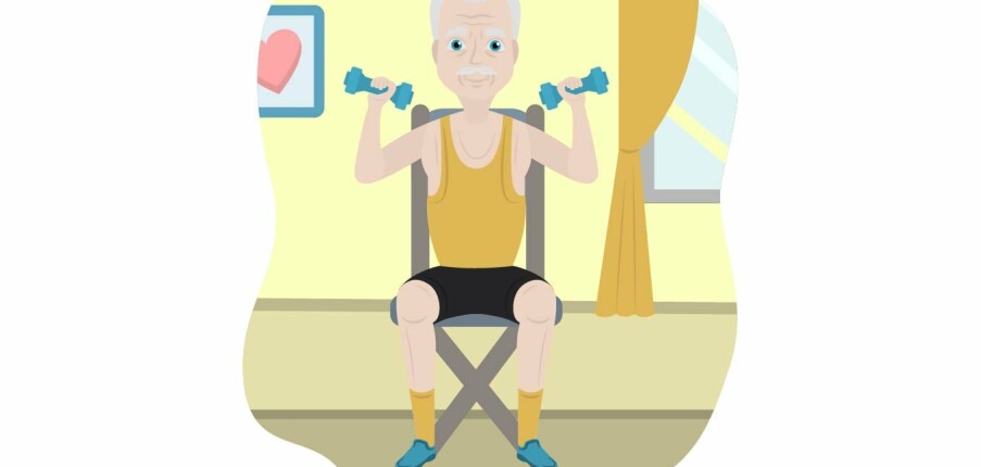 13 Bài tập thể dục với ghế dành cho người cao tuổi