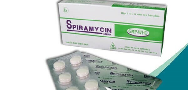 Thuốc Spiramycin - Điều trị nhiễm khuẩn ở đường hô hấp - Hộp 2 vỉ x 5 viên - Cách dùng
