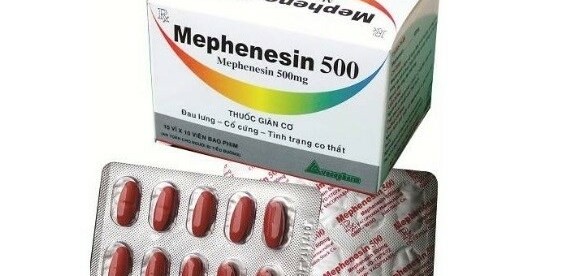 Thuốc Mephenesin - Thuốc làm giãn cơ tác động trung ương - Hộp 5 vỉ x 10 viên - Cách dùng