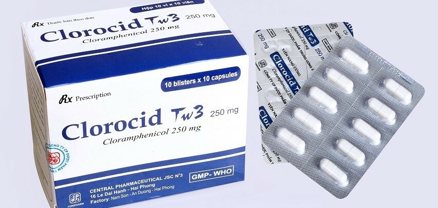 Thuốc Clorocid - Điều trị nhiễm khuẩn nặng do các vi khuẩn - Hộp 10 vỉ x 10 viên - Cách dùng