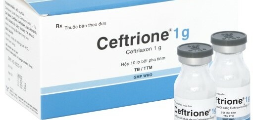 Thuốc Ceftriaxone - Điều trị các bệnh nhiễm trùng do vi khuẩn - Hộp 1 lọ - Cách dùng