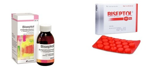 Thuốc Biseptol - Điều trị nhiễm khuẩn đường tiết niệu - Hộp 1 vỉ x 20 viên - Cách dùng